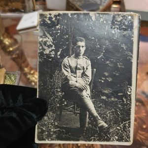 1900s Man Seated Photograph